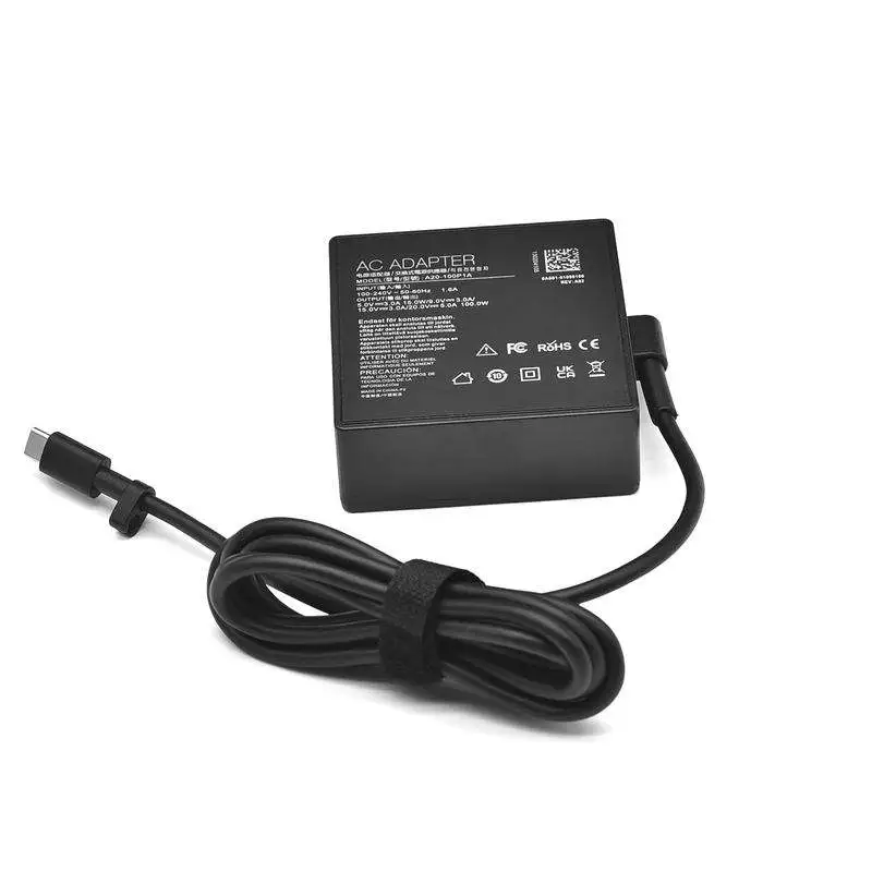 आसुस लैपटॉप के लिए 100W टाइप-सी पीडी यूएसबी सी पावर एडाप्टर 20V 5A