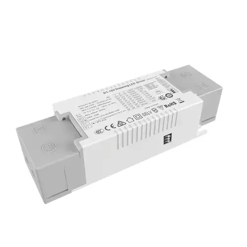 10W लगातार चालू 0/1-10V सीसीटी डिमेबल एलईडी ड्राइवर