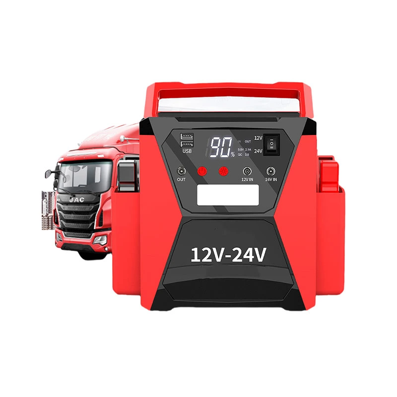 12V/24V कार जंप स्टार्टर इंटेलिजेंट बैटरी चार्जर