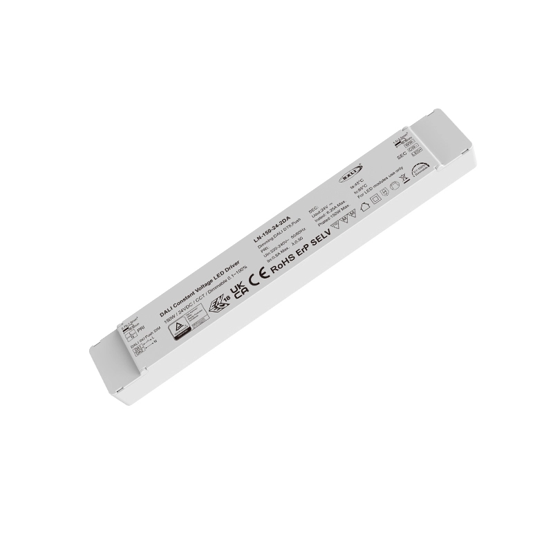 150W 24V DALI CCT लगातार वोल्टेज एलईडी ड्राइवर
