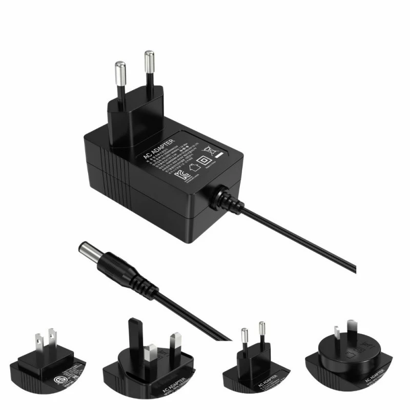 36W 12V इंडियन वॉल माउंटेड पावर एडाप्टर