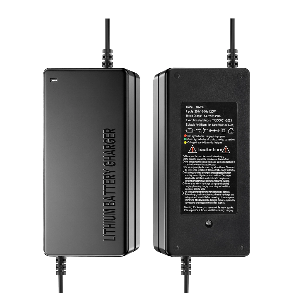 48V 120W लिथियम बैटरी चार्जर