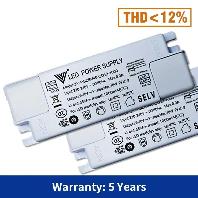 DC25V-80V 300MA 500MA लगातार चालू एलईडी ड्राइवर